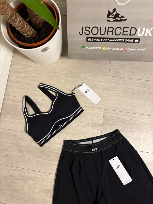 ALO YOGA BRA x SUIT UP TROUSERS