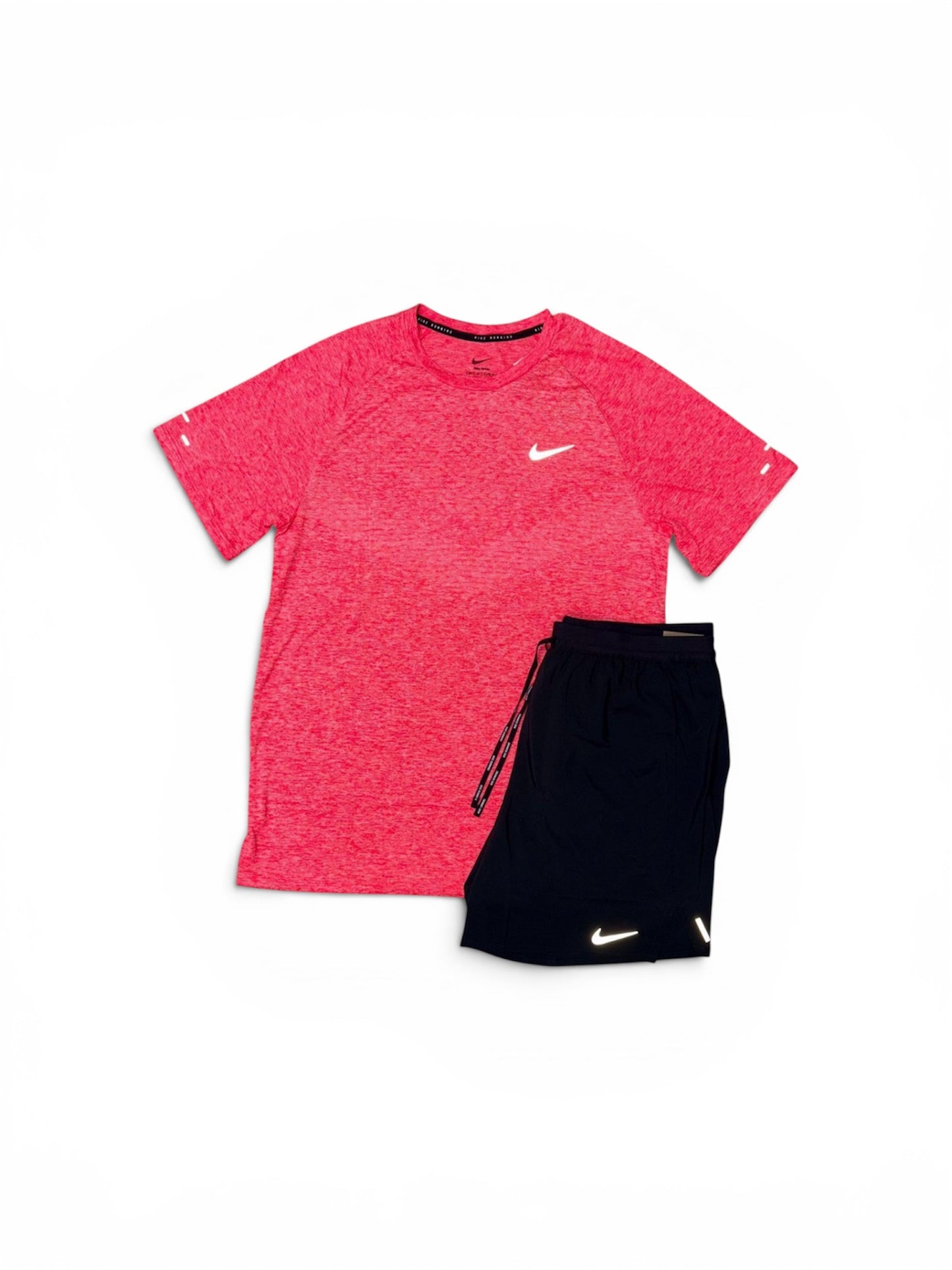 NIKE STRIDE SHORT SET - HOT PUNCH