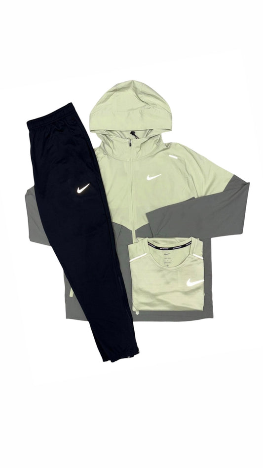 NIKE OLIVE WINDRUNNER 3 PIECE SET (PANTS)