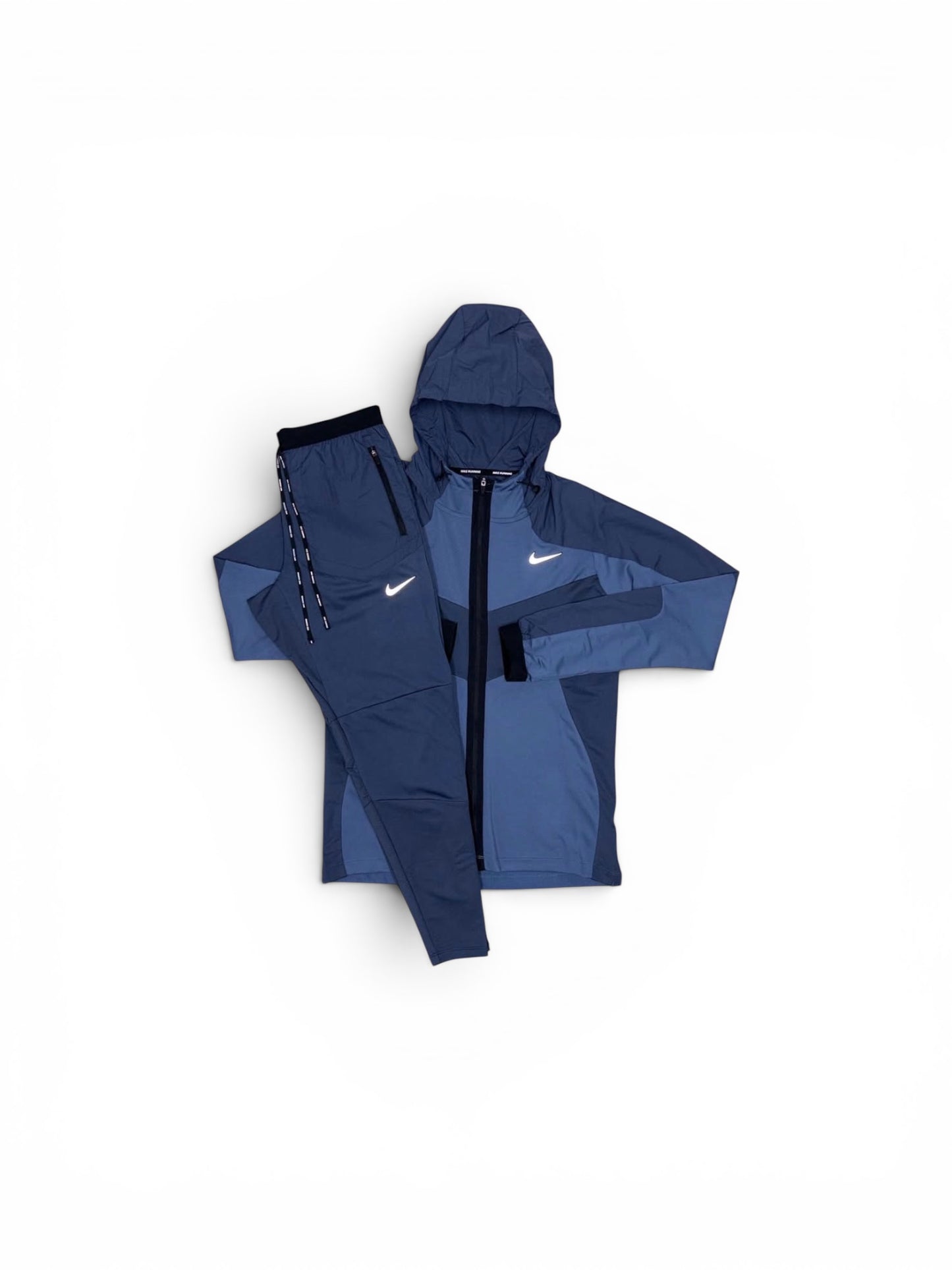 NIKE ELEMENT FULL ZIP TRACKSUIT - BLUE