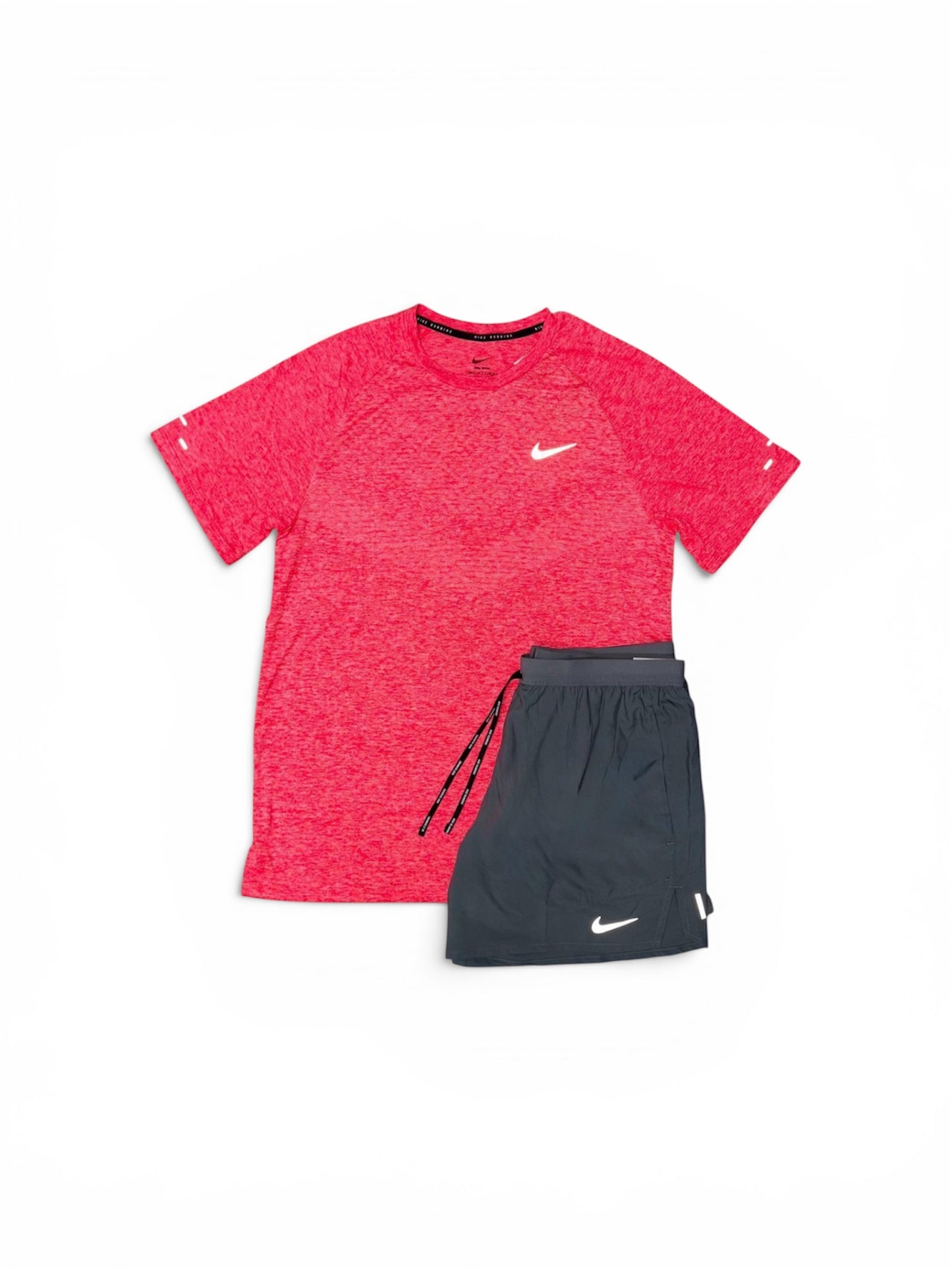 NIKE STRIDE SHORT SET - HOT PUNCH