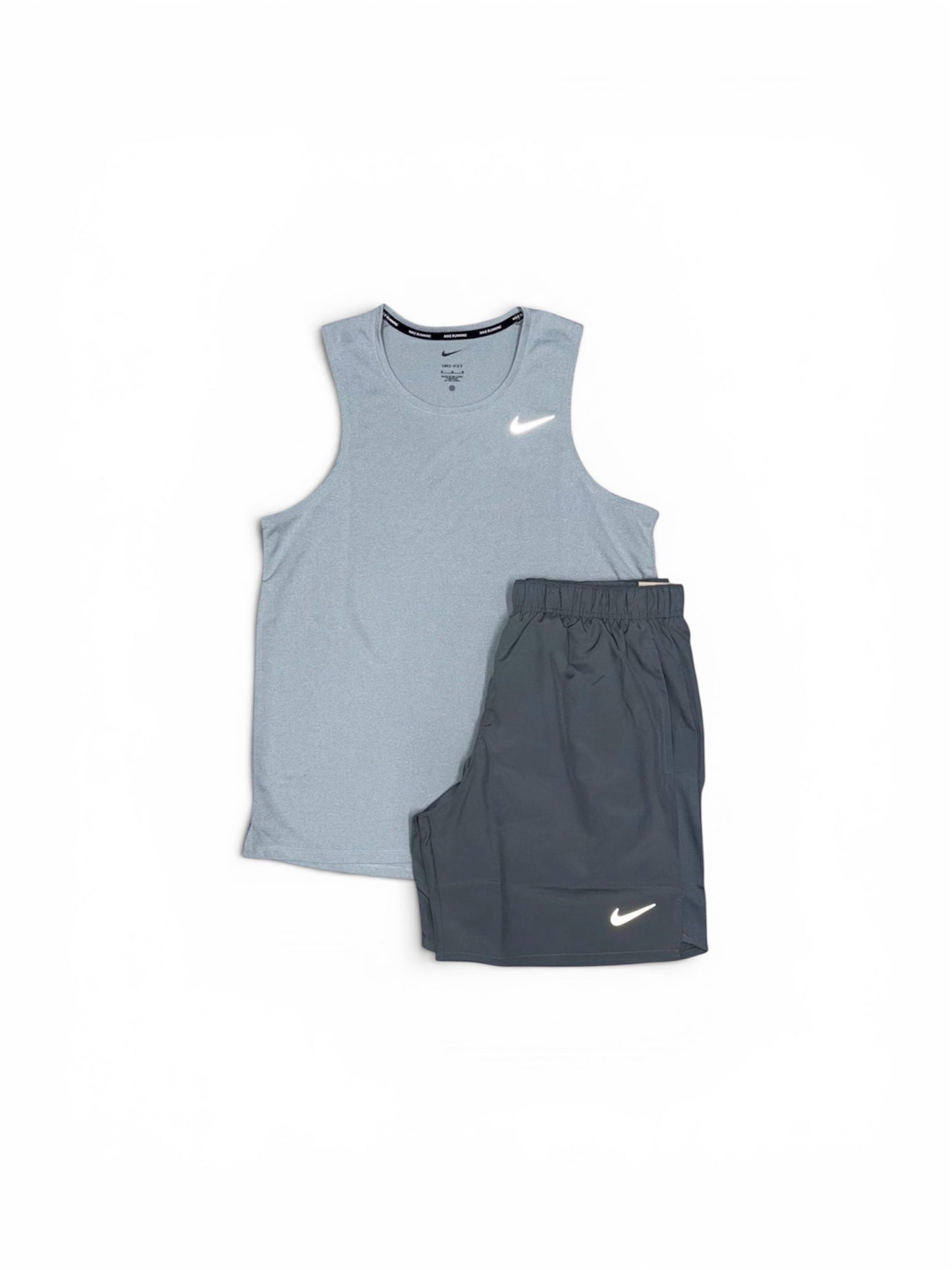 NIKE MILER REPEL VEST SET - GREY